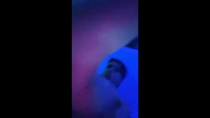 I give myself a facial