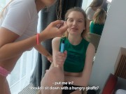 Fucked and cum on my face while I was doing Milka makeup. NEW with title 2/16