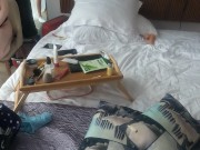 Fucked and cum on my face while I was doing Milka makeup. NEW with title 6/16