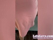 Babe sucking YOUR dick, fucked hard doggystyle, pussy farts on your cock then lets creampie cumshot leak down leg - Lelu Love 3/16