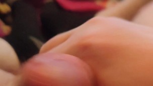 Was edging but caught cumshot on video