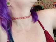 Cumplay in smoochyj's mouth  14/16