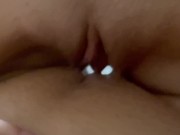 Wet clit to clit kisses, tribbing supremacy (close up) 11/16