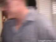 Teen gets spitroasted 11/16