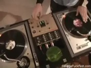 Teen gets spitroasted 2/16