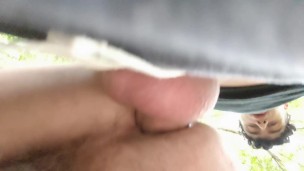 Cumshot inside bareback and dripping cum out of ass