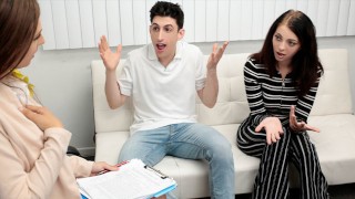 Perv Therapy - Horny Stepsis And Stepbro Get Too Comfortable With ...
