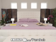 FACIALS4K Tony Brunette Takes On Two Big Dicks With Numerous Facials 1/16