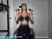 Fit Latina Reina Rae Face Fucked & Fucked Hard By Personal Trainer 3/16