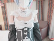 NTR Rem Get 100% Creampie! Ture Love Let You Fuck, Cumshoot, Doggy, Film it, and She Wants More! 3/16