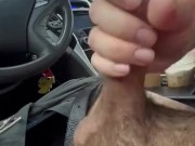 Picked a girl up for a ride and she jerked me off!! Cummed so hard! 6/16