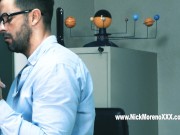 The horny teacher has sex with his fitness student's slut 5/16