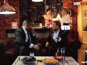 VIP SEX VAULT - Horny Girls Cassie Fire And Sicilia Enjoy Amazing Fourway 4/16