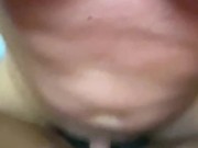 I Make My Cuck Hubby Fuck My Creampied Sloppy Pussy After I Got Fucked By A Stranger