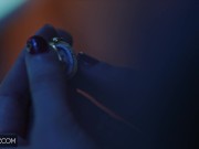 Deeper. Hot babe fucked in threesome 2/16