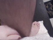 Sexy blonde slut sucks my big dick then i bust all over her tits 16/16