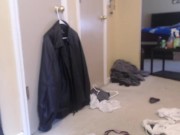 Sexy blonde bathing in bubby tub then gets dressed 14/16