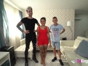 Anty's FIRST THREESOME: She won't forget this amazing day! 5/16