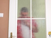 Fake Hostel - Asian Latina wife share in hot swingers threesome sex - married woman fucked by a new cock in front of husband 2/16