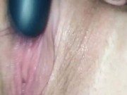 Using my fingers to help her cum while everyone else is asleep 1/16