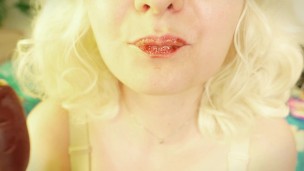 Braces Fetish: mukbang video