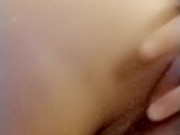 Playing with my tight pussy while I'm thinking of you 🍒 4/16