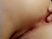 Playing with my tight pussy while I'm thinking of you 🍒 8/16