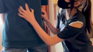 what's happened if I tickle you when you are knee standing♡ #shorts