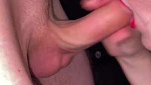 He filmed me sucking him off in the car
