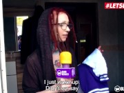 LETSDOEIT - Petite Redhead Jezzicat Fucks Older Man In The Bathroom 1/16