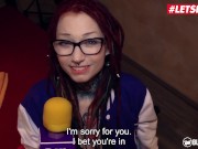 LETSDOEIT - Petite Redhead Jezzicat Fucks Older Man In The Bathroom 3/16