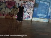 Very risky public blowjob 2/16