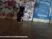 Very risky public blowjob 6/16