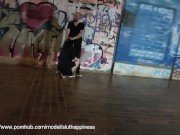 Very risky public blowjob 7/16