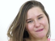 Solo plump girl Amalia Davis is masturbating in 4K 4/16