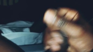 Early morning milky cumshot 