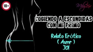 Cogiendo a escondidas - Relato Erótico - ( ASMR ) - Voz y gemidos reales