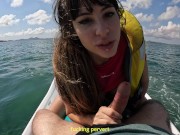 sexo arriesgado en público follando en la moto de agua y dos corridas española pamsnusnu 7/16