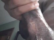 STOKING BIG DICK CUMING HARD 8/16