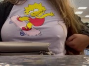 Mj Moore Flashing in the Library  14/16