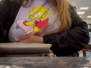 Mj Moore Flashing in the Library  16/16