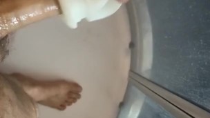 Edging with precum and amazing orgasm 