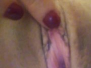 Playing with my pussy, get a pulsating orgasm 11/16