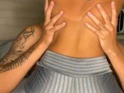 Cheia de tesão depois da academia, sentei gostoso e ainda levei consolo no rabo - Rômulo Pontes 2/16