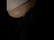 Masturbation et cunni dans sa grosse chatte creampie