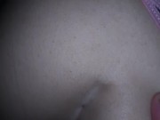 Slut in lingerie gets on 4 and gives me all her tight ass, I leave my milk inside her🤤🔥😈😋 5/16