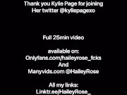 Kylie Page POV Threesome with busty Latina amateur couple IG: @HaileyRose.Baby (FIXED VERSION) 16/16