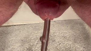 A sound decision! Urethral sounding play. 