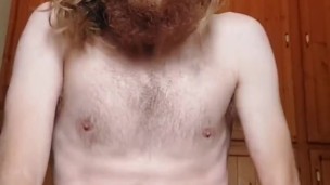 Rubbing my cock for you until I cum. 