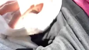 Twink Drive Caught While Cumming 